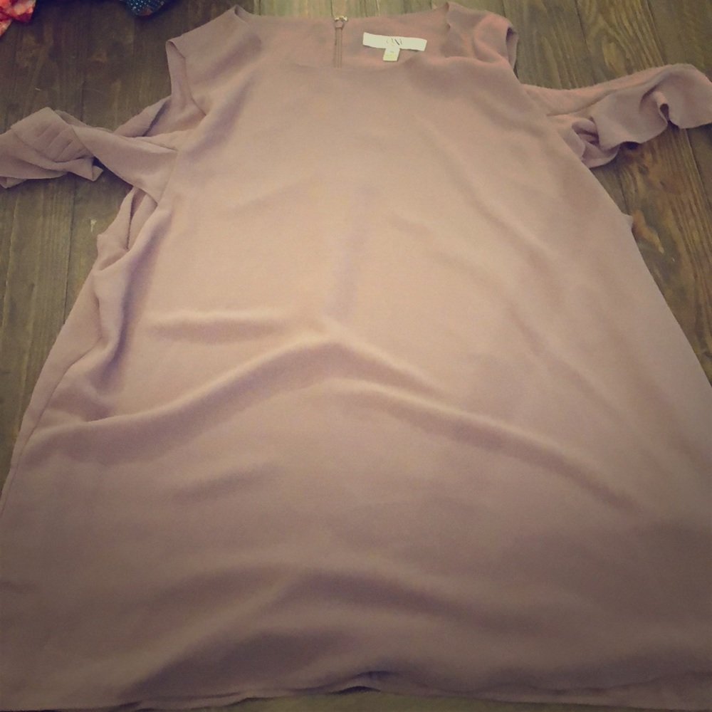 Open shoulder blouse